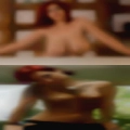 Nude woman Flintstone