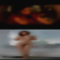 Woman from Nuevo, getting