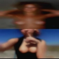 Men public watching nude woman