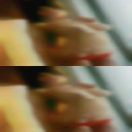 Woman looking hook