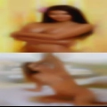 Nude woman her pussy